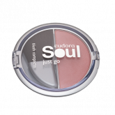 SOUL - JUST GO - BLUSH COMPACTO ROSA MÉDIO