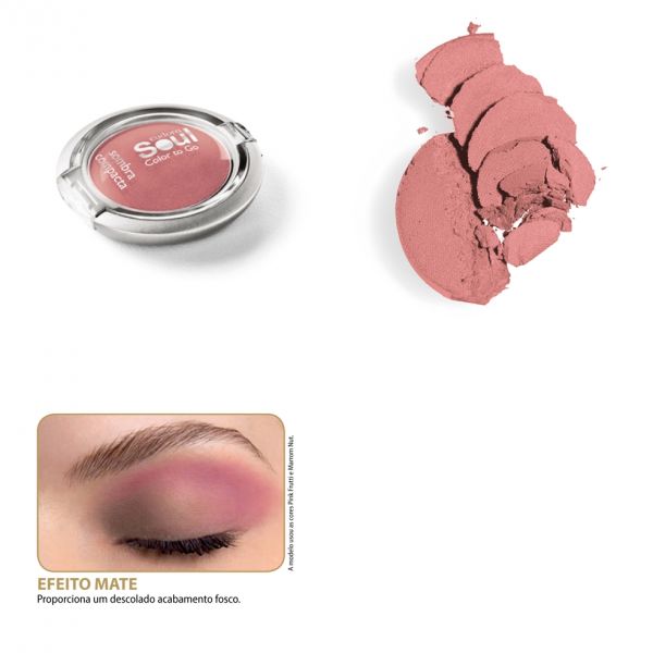 SOUL - COLOR TO GO - SOMBRA COMPACTA PINK FRUIT