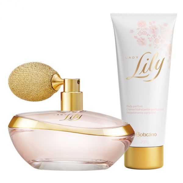 Kit Lady Lily (Perfume + Creme Hidratante)